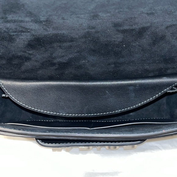Christian Dior J'Adior Black Smooth Calf Skin Embroidered Mosaic Mirror … - Picture 7 of 12